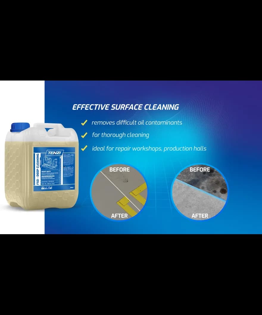 TENZI DEEP CLEANING – Професионален концентрат за дълбоко и основно почистване на подове 2