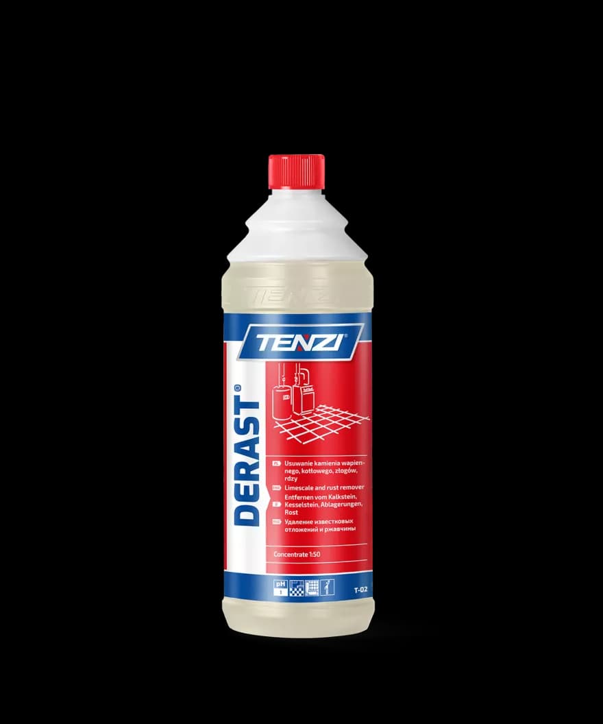 Индустриален киселинен концентрат против котлен камък и ръжда TENZI Derast® – 1L
