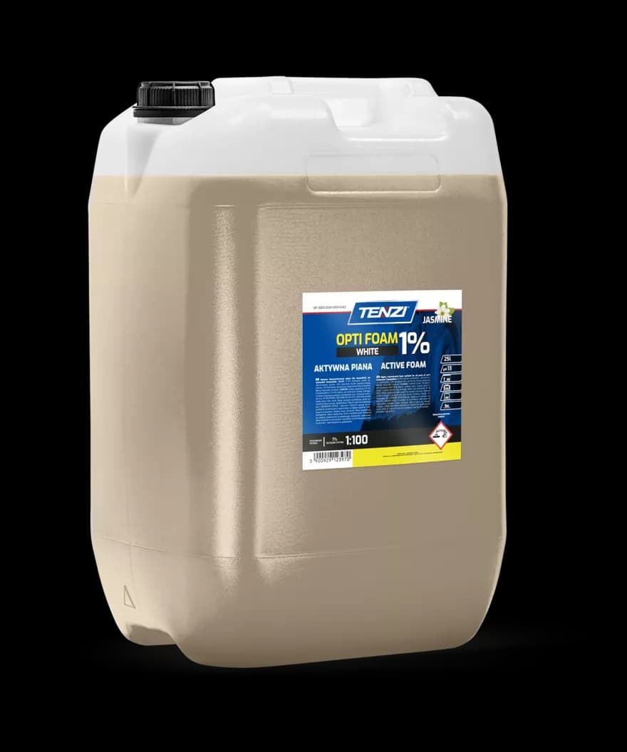TENZI Opti Foam White – Професионална концентрирана активна пяна с аромат на жасмин (25L)