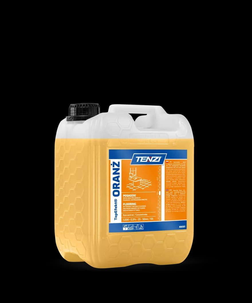 TENZI TopEfekt® ORANŻ - Препарат за почистване подови настилки - 5L